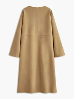 COMMENSE Minimalist Wool Long Coat* Outerwear|Coats
