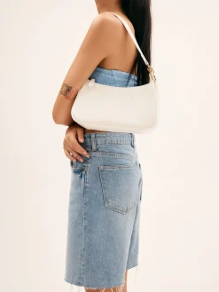 COMMENSE Minimalist Zipper Up Shoulder Bag* Bags|Accessories