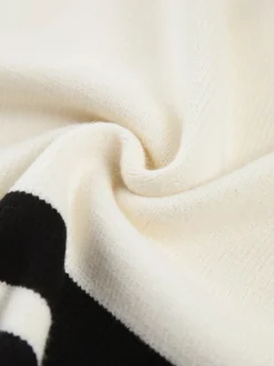 COMMENSE Miss Paris Mock Neck Stripe Sweater* Sweater Tops|Sweaters & Cardigans