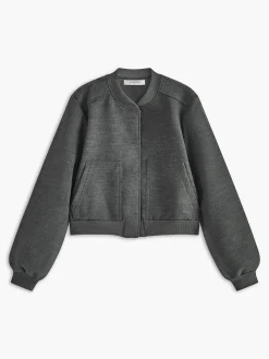 COMMENSE Mock Neck Button Short Jacket* Outerwear|Tops