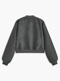 COMMENSE Mock Neck Button Short Jacket* Outerwear|Tops