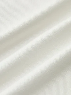 COMMENSE Mock Neck Piping Slim T-Shirt* T-shirts|Tops