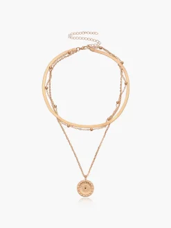 COMMENSE Multi-Layer Ball Bead Necklace* Necklaces|Accessories