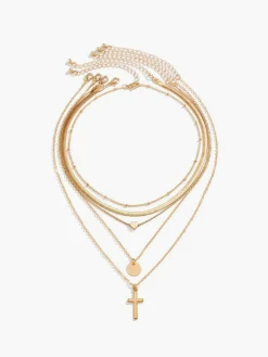 COMMENSE Multi-Layered Stacking Pendant Necklace* Necklaces|Accessories