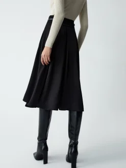 COMMENSE Old Money Aesthetics Belted Skirt* Skirts|Bottoms