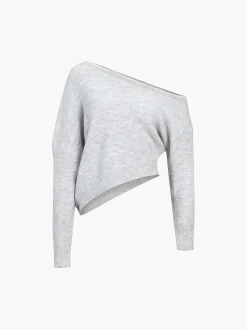 COMMENSE One Shoulder Asymmetric Sweater* Sweater Tops|Sweaters & Cardigans
