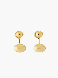 COMMENSE Oval Bean Stud arrings* Earrings|Accessories