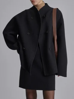 COMMENSE Oversized Button-Down Jacket* Outerwear|Jackets