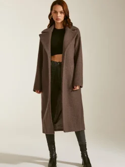 COMMENSE Oversized Essential Long Coat* Outerwear|Coats