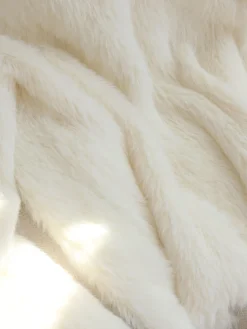 COMMENSE Oversized Fuzzy V-neck Sweater* Sweater Tops|Sweaters & Cardigans
