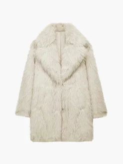 COMMENSE Oversized Fuzzy Women Faux Fur Coat* Outerwear|Coats