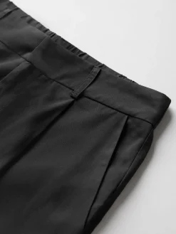 COMMENSE Oversized High Waisted Pleat Front Trousers* Wide Leg|Pants
