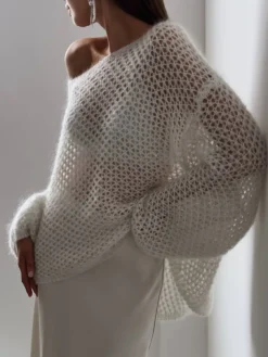 COMMENSE Oversized Long Sleeve Sweater* Sweater Tops|Sweaters & Cardigans