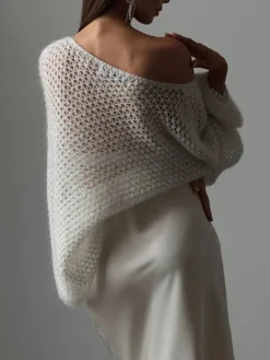 COMMENSE Oversized Long Sleeve Sweater* Sweater Tops|Sweaters & Cardigans