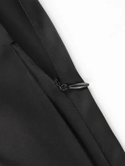 COMMENSE Oversized Satin Wide Leg Dress Pants* Wide Leg|Pants