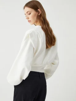 COMMENSE Oversized Solid Long Sleeve Blouse* Blouses & Shirts|Tops