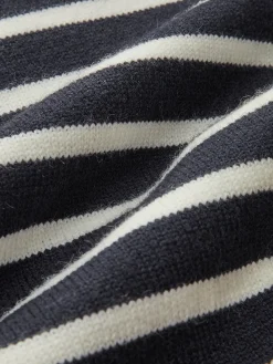 COMMENSE Panel Striped Faux Fur Coat* Outerwear|Coats