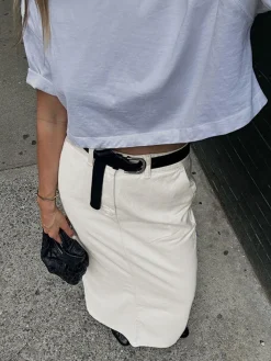 COMMENSE Parisian Slit Maxi Skirt* Skirts|Bottoms
