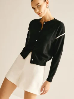 COMMENSE Patchwork Button Down Cardigan* Cardigans|Sweaters & Cardigans