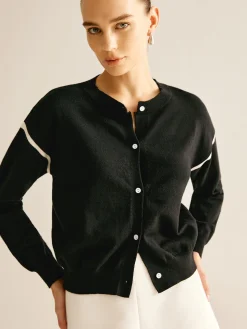 COMMENSE Patchwork Button Down Cardigan* Cardigans|Sweaters & Cardigans