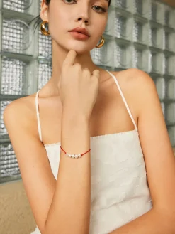 COMMENSE Pearl Beaded String Lucky Bracelet* Rings & Bracelets|Accessories