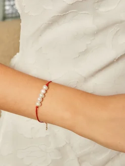 COMMENSE Pearl Beaded String Lucky Bracelet* Rings & Bracelets|Accessories