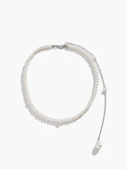 COMMENSE Pearl Beaded Tassel Necklace* Necklaces|Accessories