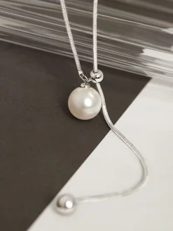 COMMENSE Pearl Lariat Y-Shape Necklace* Necklaces|Accessories