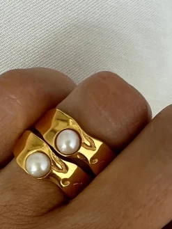 COMMENSE Pearl Of Joy Ring* Rings & Bracelets|Accessories