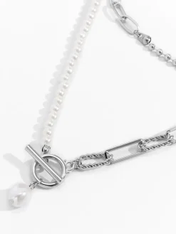 COMMENSE Pearl Saturn Necklace* Necklaces|Accessories