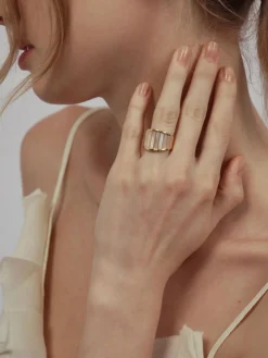 COMMENSE Pinctada Decor Ring* Rings & Bracelets|Accessories