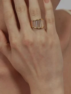 COMMENSE Pinctada Decor Ring* Rings & Bracelets|Accessories