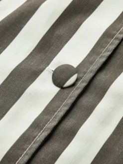 COMMENSE Pinstripe Button Long Sleeve Blouse* Blouses & Shirts|Tops