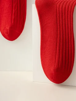 COMMENSE Pinstripe Mid-Calf Socks* Socks & Tights|Accessories
