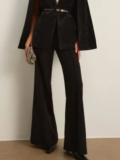 COMMENSE Piping Bootcut Pants* Pants