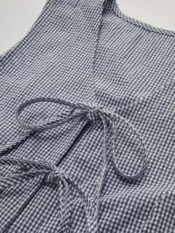 COMMENSE Plaid Knotted V-Neck Tank Top* Tank Tops & Camis|Tops
