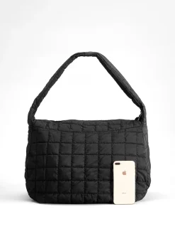 COMMENSE Plaid Large Puffer Shoulder Cloud Bag* Bags|Accessories