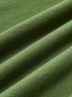 COMMENSE Plain Cotton Split Sweatshirt* Sweatshirts & Hoodies|Tops