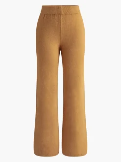 COMMENSE Plain Mock Neck Three-Piece Sweater Pants Set* Knitwear|Tops