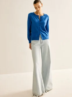 COMMENSE Plain Soft Button Cardigan* Cardigans|Sweaters & Cardigans