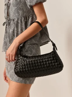 COMMENSE Plain Woven Buckle Shoulder Bag* Bags|Accessories