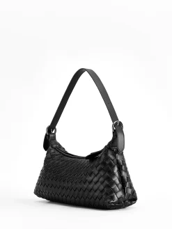 COMMENSE Plain Woven Buckle Shoulder Bag* Bags|Accessories