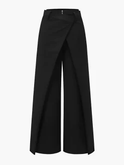 COMMENSE Plain Zipper Design Pants* Pants|Bottoms
