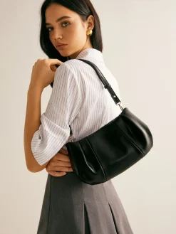 COMMENSE Pleated Cloud Shoulder Bag* Bags|Accessories