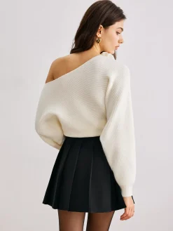 COMMENSE Pleated Mini Skirt Without Belt* Skirts|Bottoms