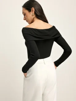 COMMENSE Pleated Off Shoulder Blouse* Blouses & Shirts|Tops