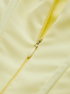COMMENSE Pleated Piping Zipper Tube Dress* Dresses
