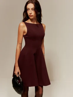 COMMENSE Pleated Pockets Tank Short Dress* Cocktail & Party Dresses|Short Dresses