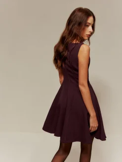 COMMENSE Pleated Pockets Tank Short Dress* Cocktail & Party Dresses|Short Dresses