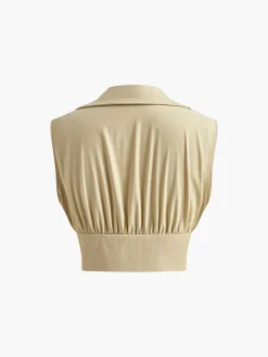 COMMENSE Pleated Sexy Corset Midi Skirt Set* Skirt Sets|Long Sleeve Sets